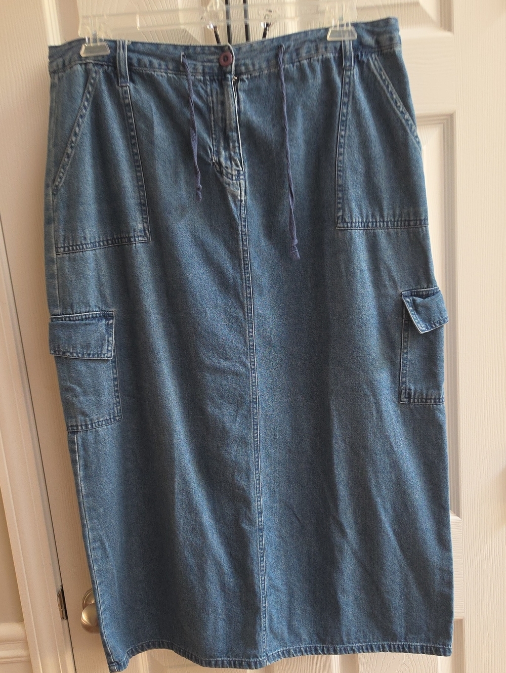 Basic Editions Blue Denim Label and Tag Detail